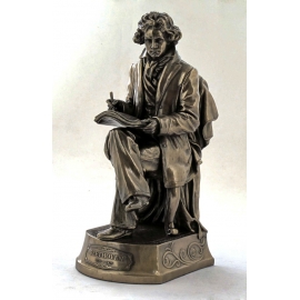 音樂家系列-貝多芬寫曲 y13818 立體雕塑.擺飾 人物立體擺飾系列-西式人物系列